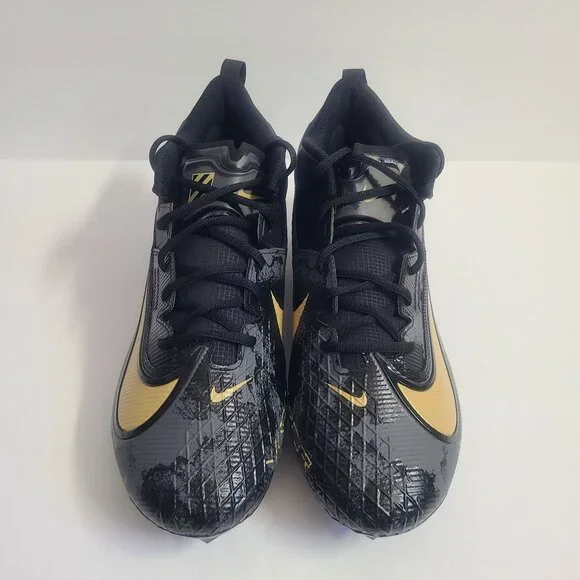 NEW Nike Vapor Edge Elite 360 2 SMU Football Cleats FJ5746-005 Size 13 Black